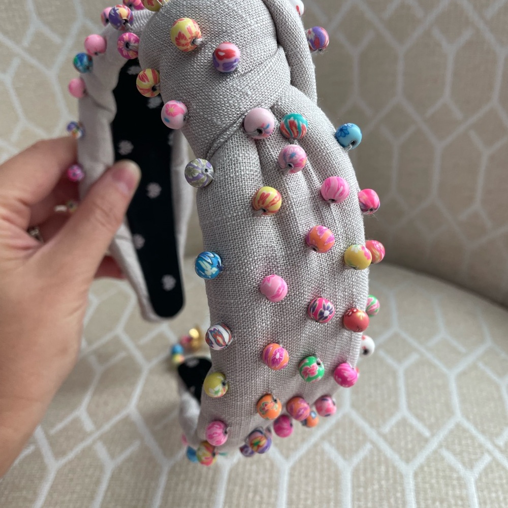 Lele Sadoughi headband and set